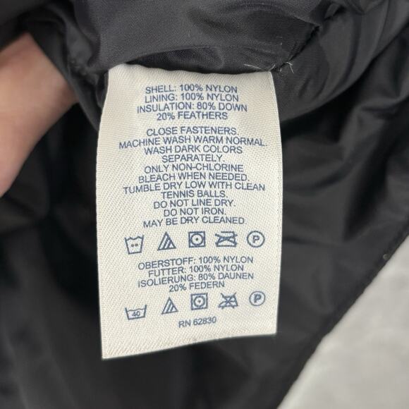 Lands End Mens Goose Down Puffer Vest Size XL Outdoors Packable Hiking Classic - Picture 4 of 6